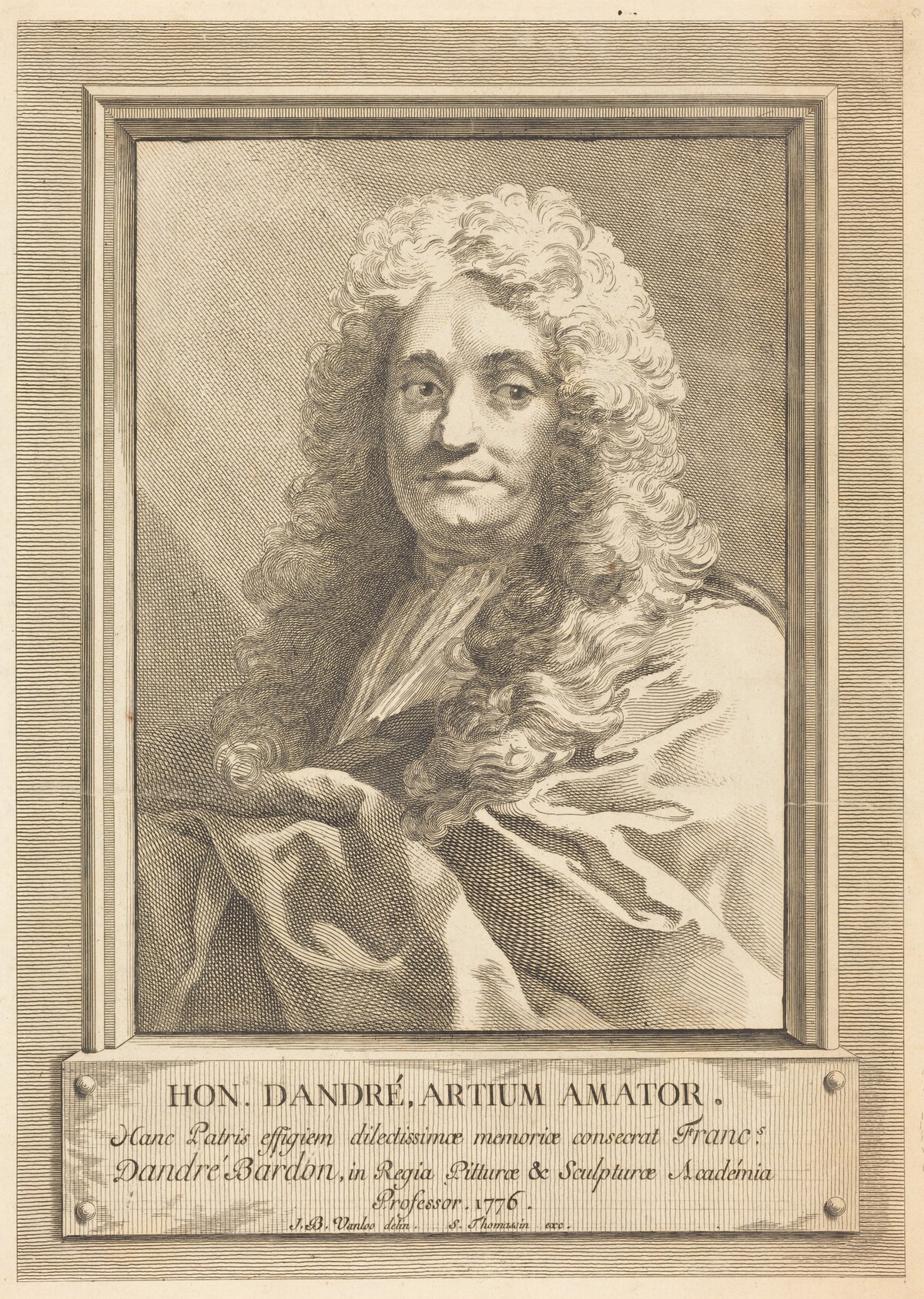 Portrait of the Artist's Father by Michel-François Dandré-Bardon after Jean-Baptiste Van Loo