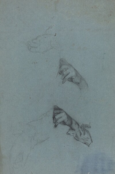 Hand Studies [verso]