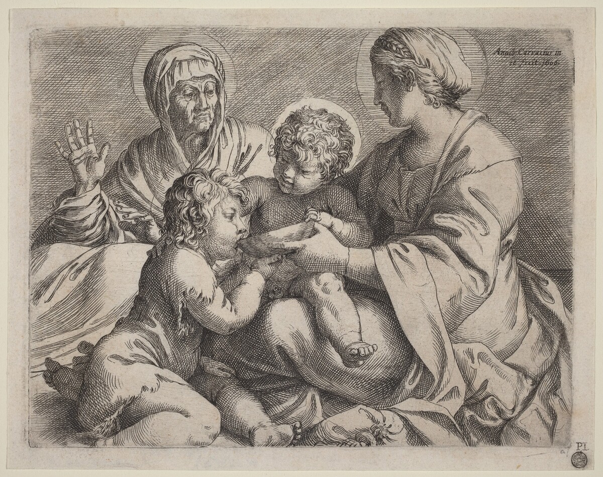 The Madonna della Scodella by Annibale Carracci