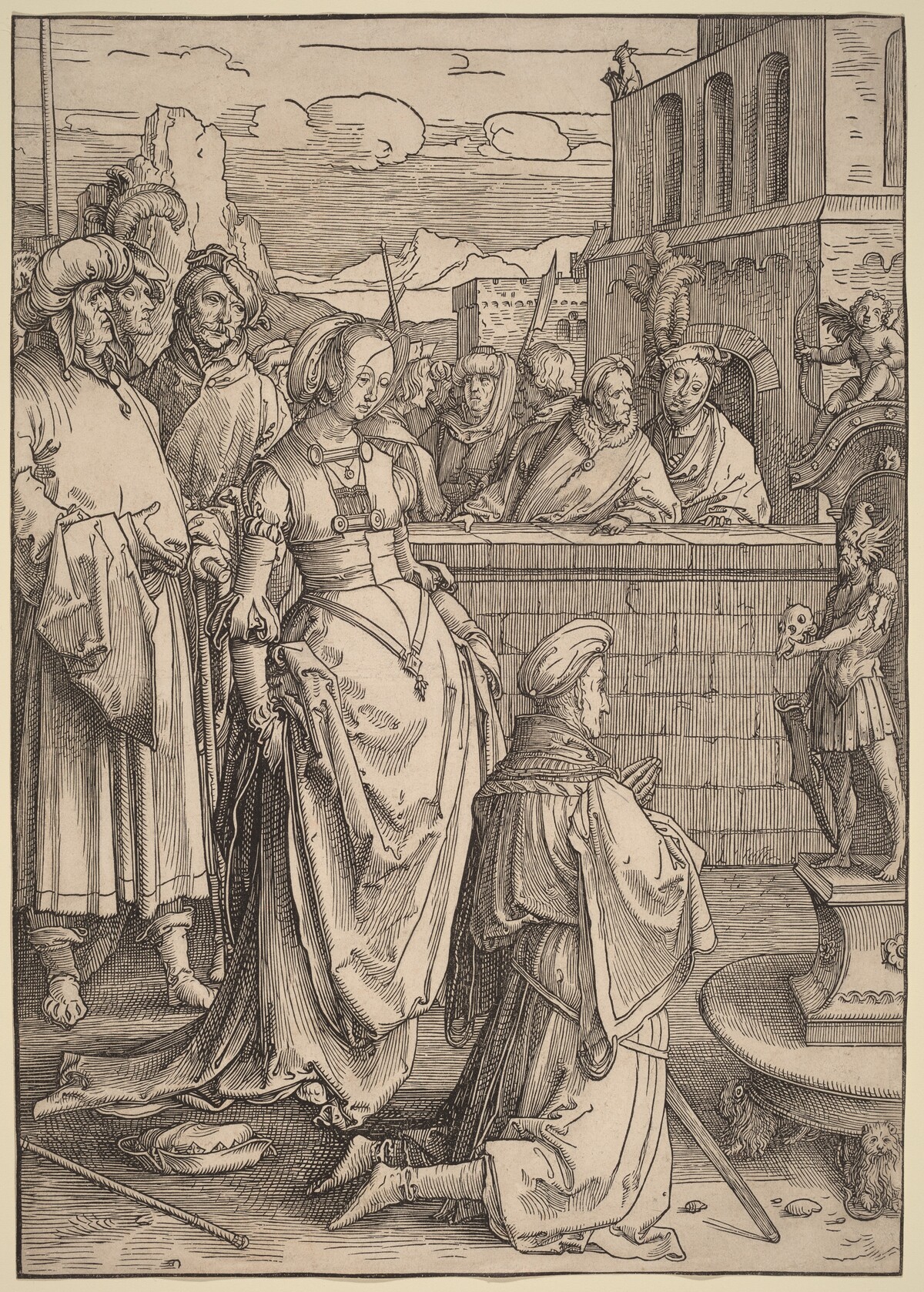 Solomon's Idolatry by Lucas van Leyden