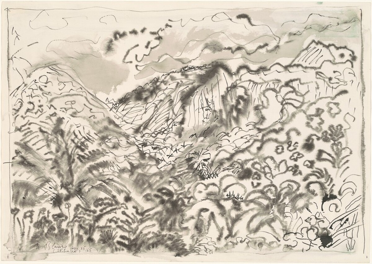 Valley in August by Nell Blaine
