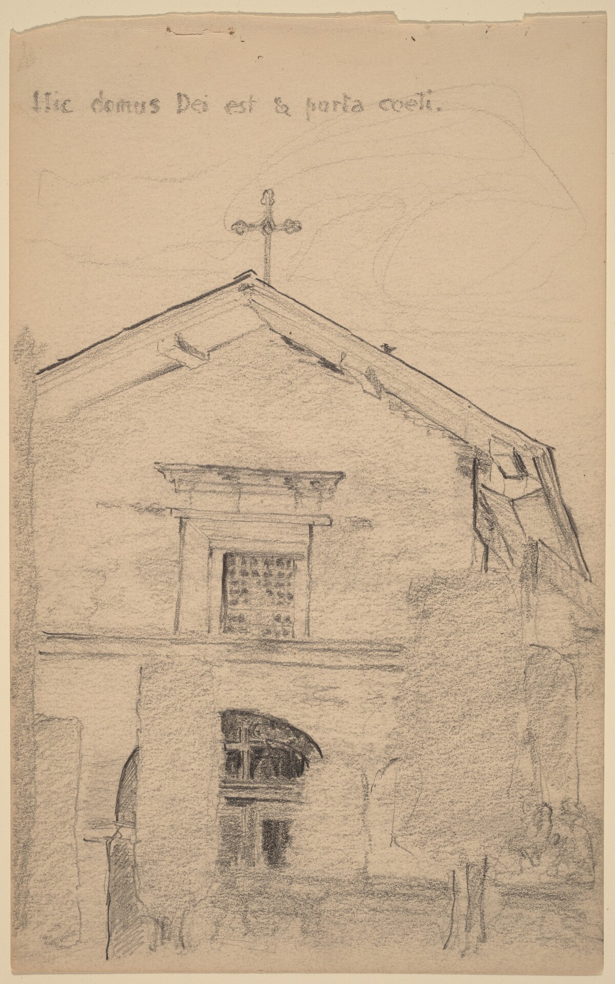Mission Dolores, San Francisco by Arthur B. Davies