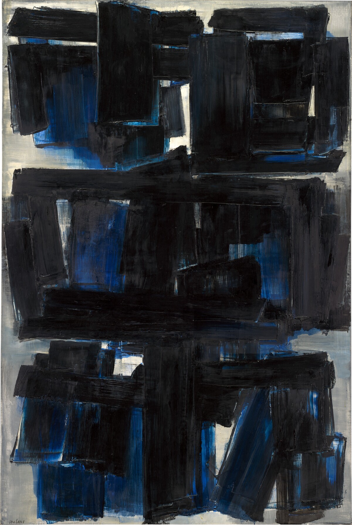 Peinture 195 x 130 cm, 30 octobre 1957 by Pierre Soulages