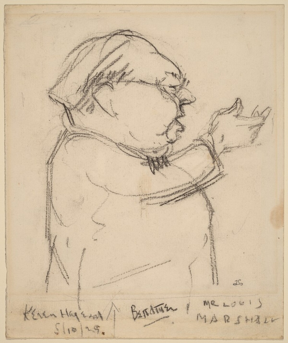 Mr. Louis Marshall by Alfred Bendiner