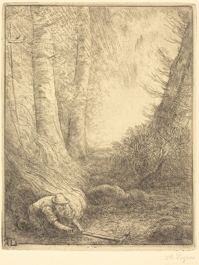 Burning the Grasses (Le bruleur d'herbes)