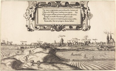 View of Nuremberg from the East [left section]