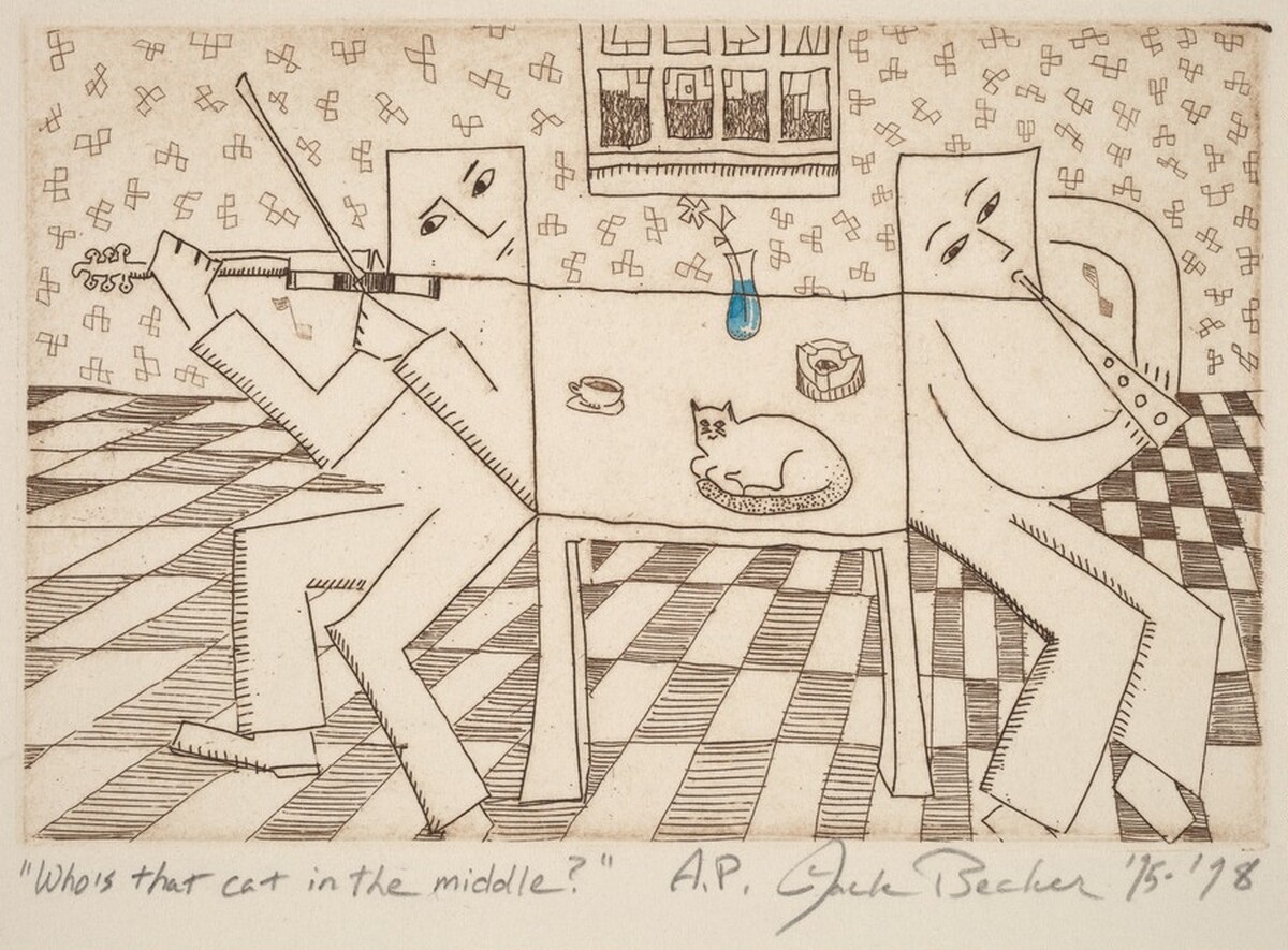 Who's That Cat in the Middle? by Jack Becker