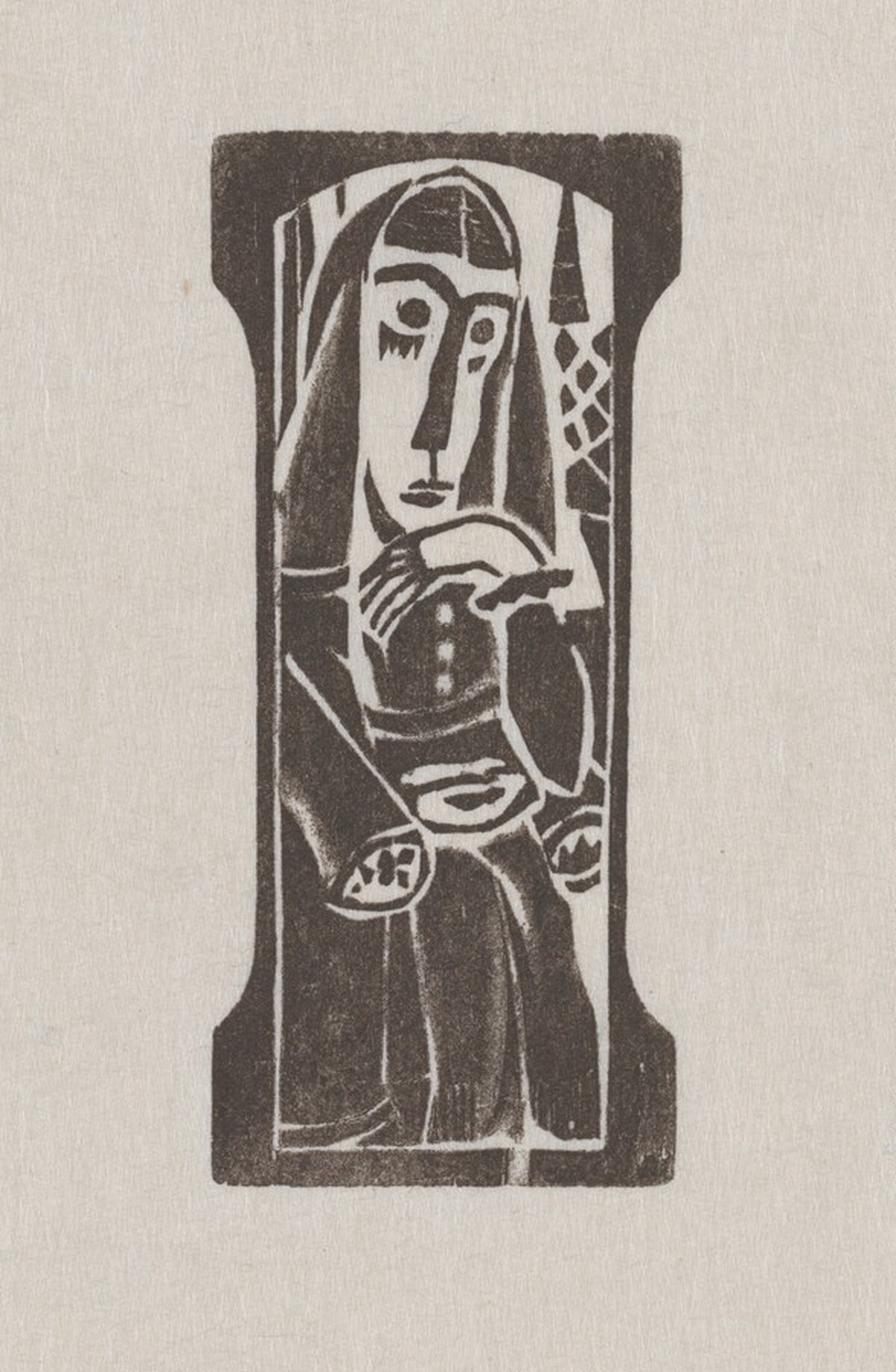 Seated Figure by Max Weber