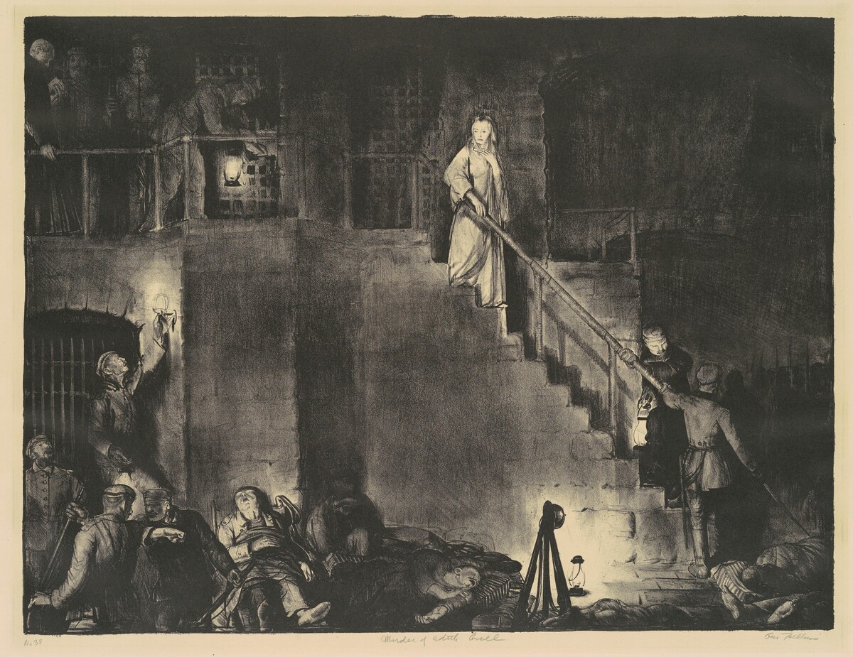 Murder of Edith Cavell by George Wesley Bellows