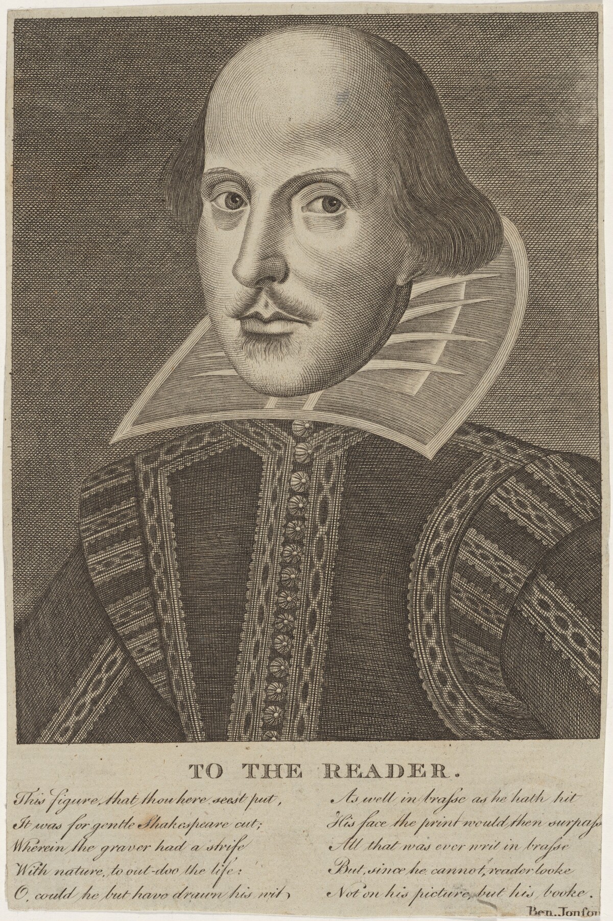 William Shakespeare by Martin Droeshout