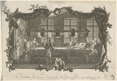 Das Billardspielen (Billiard Players)