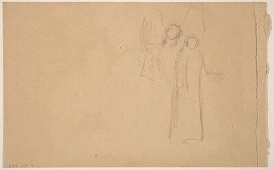 Study of Figures [verso]