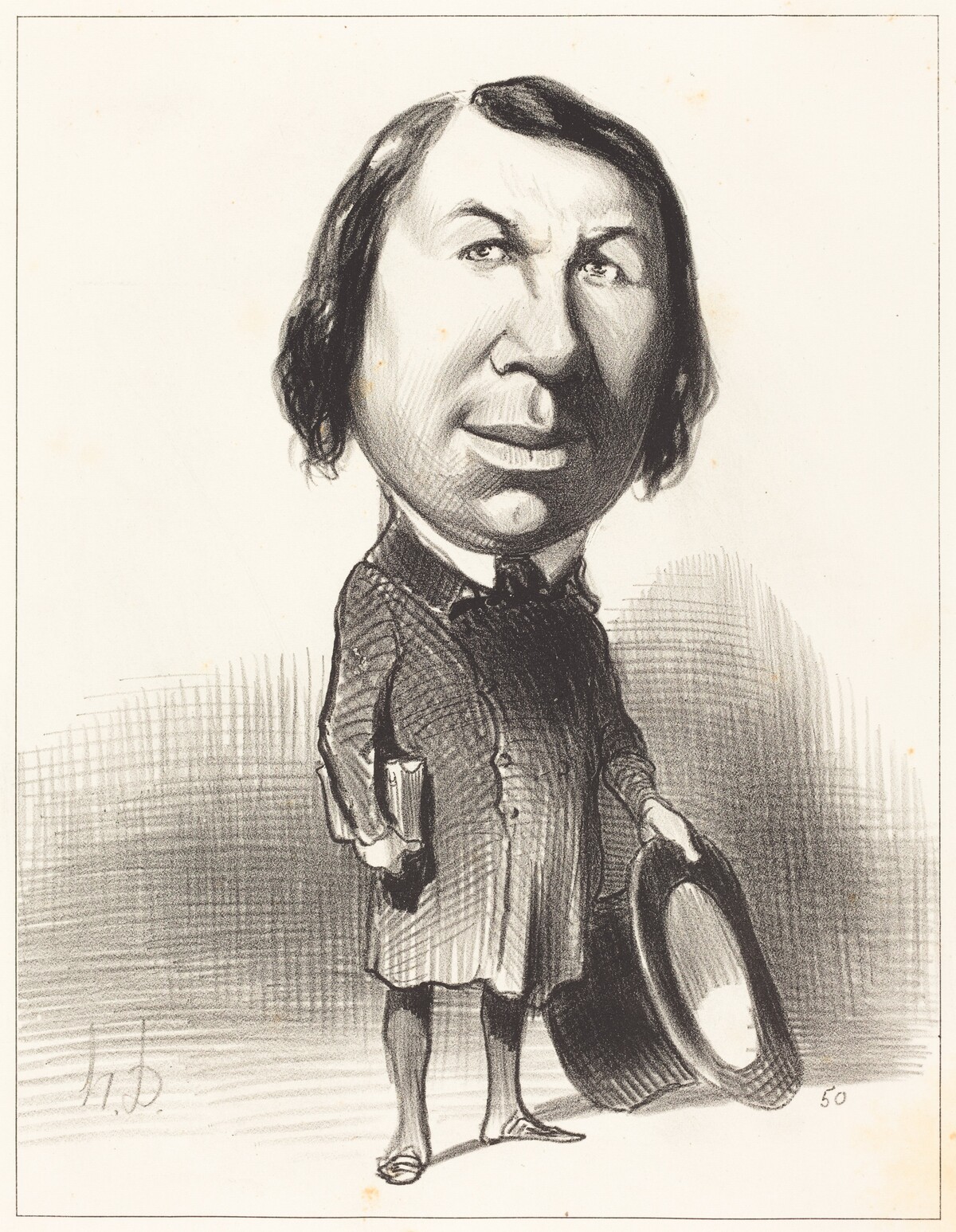 Comte de Montalembert by Honoré Daumier