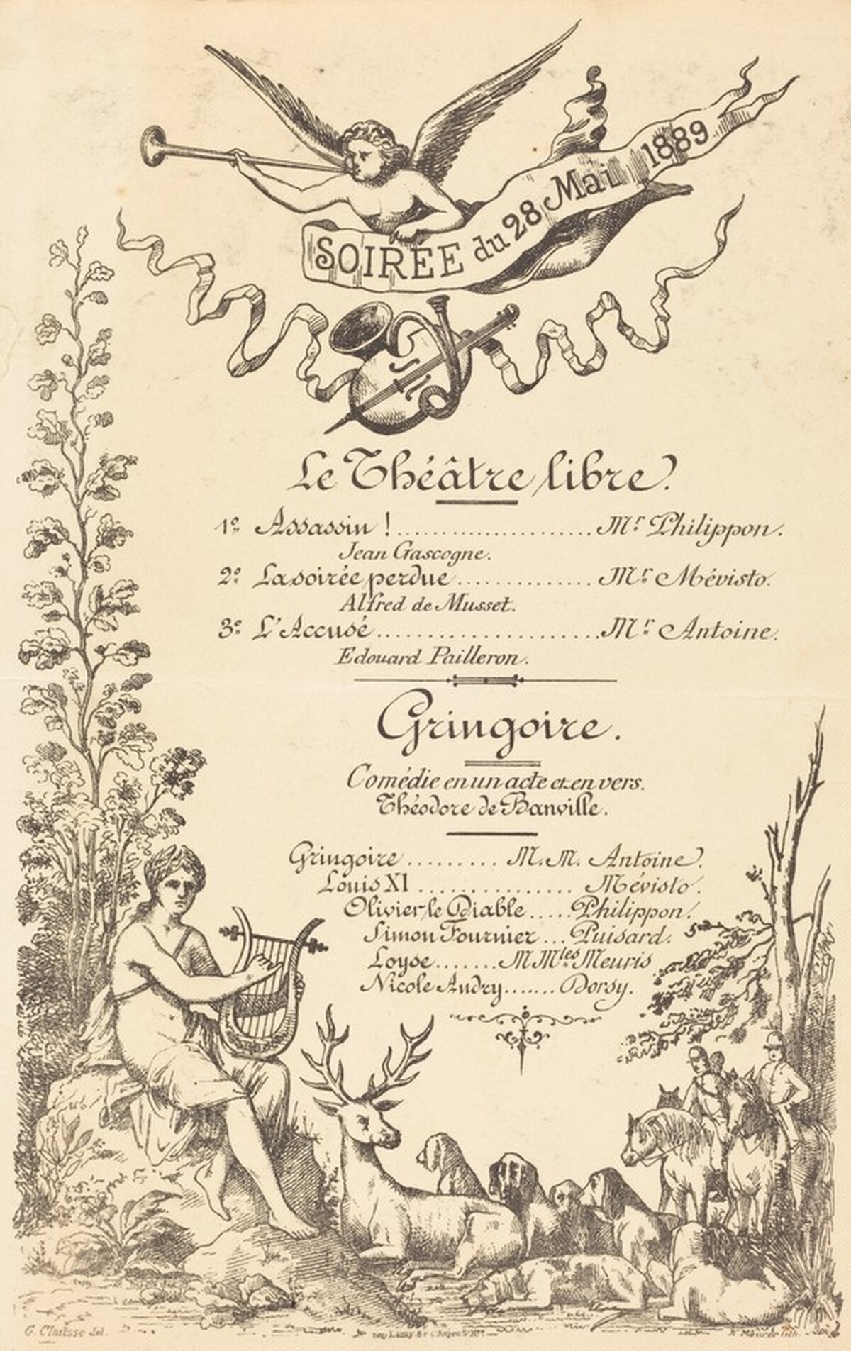 Gringoire by K. Maurer after G. Clausse