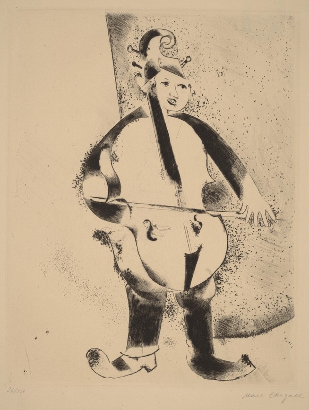 Musician by Marc Chagall