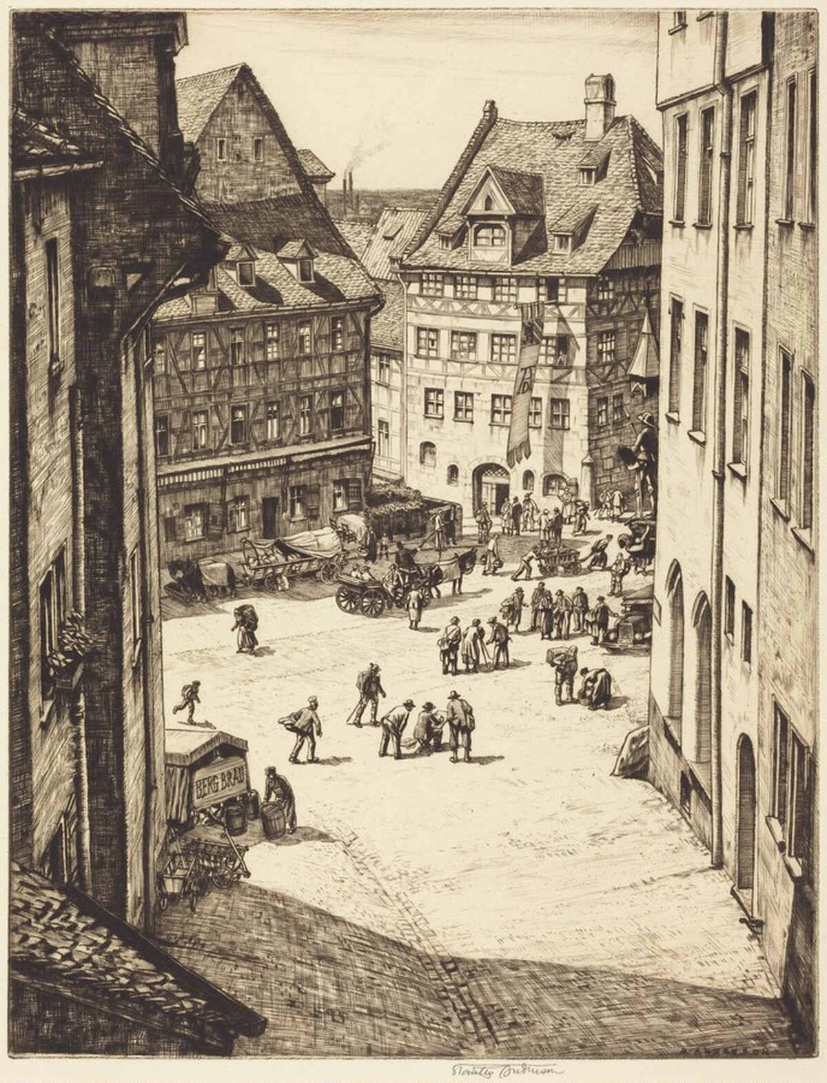 Dürer's House, Nürnberg by Stanley Anderson