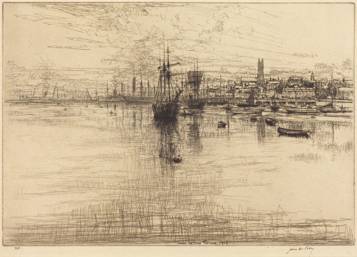 Penzance by James McBey