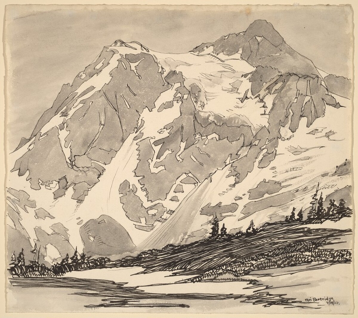 Mt. Shuksan, Washington by Roi Partridge