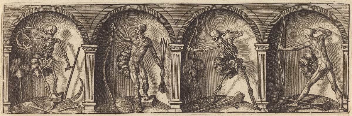 Les divers pourtraicts et figures VII by Master AD
