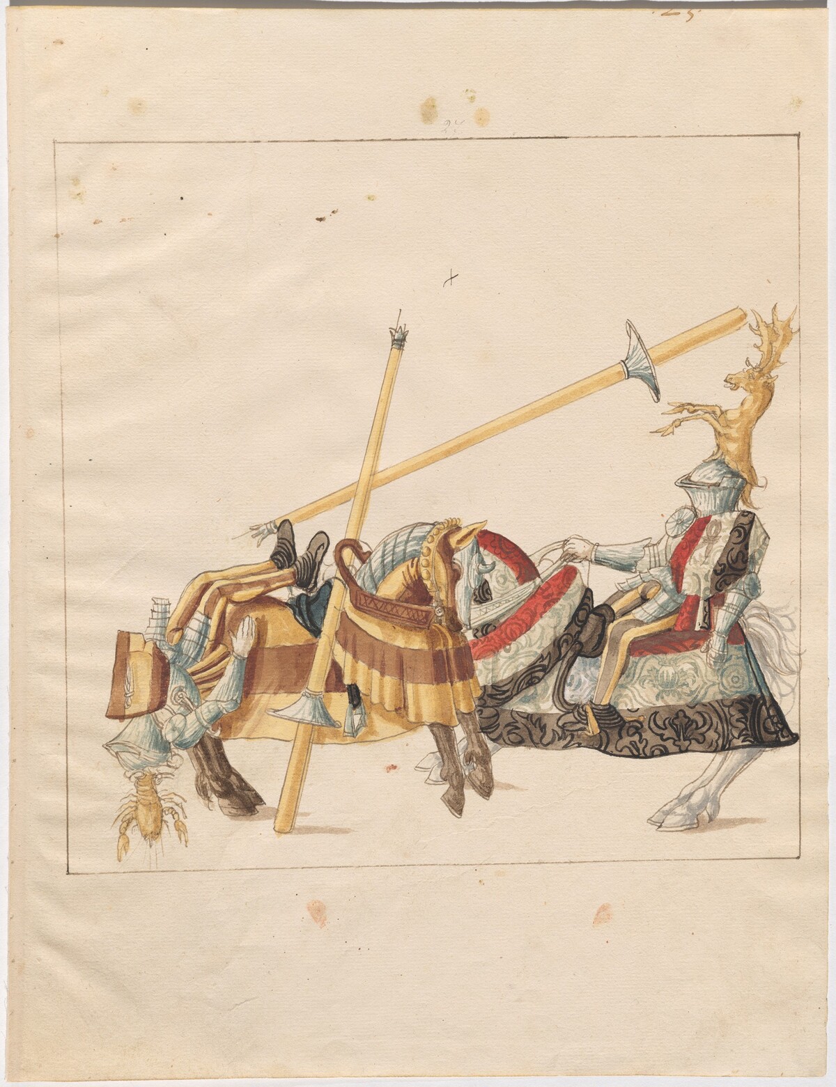 German Joust of Peace by German 16th Century