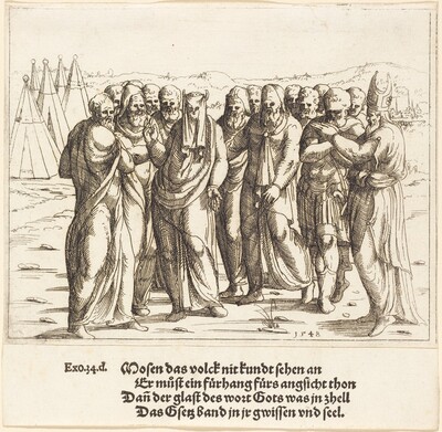 Moses Speaks to the Children of Israel