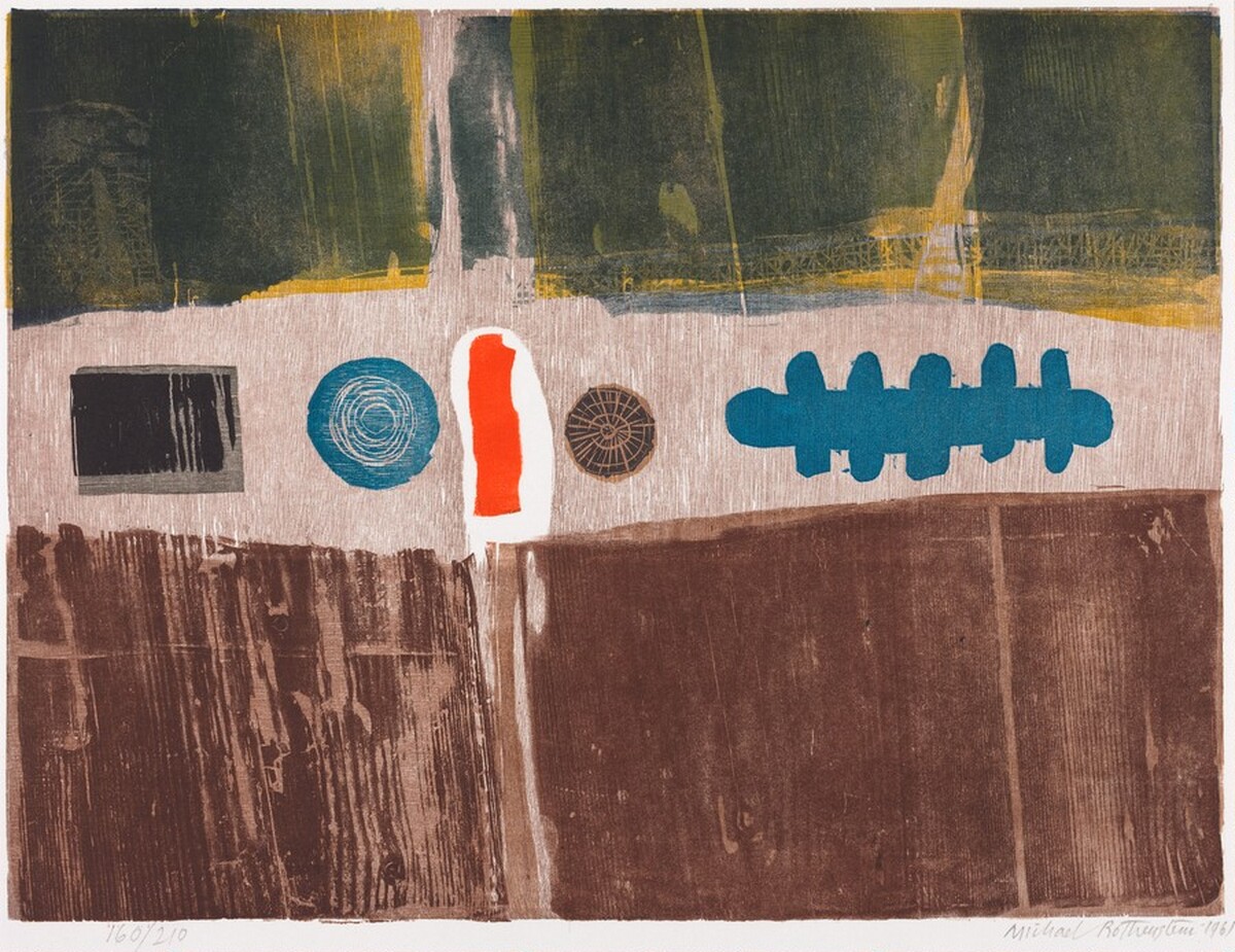 Blue Circle by Michael Rothenstein