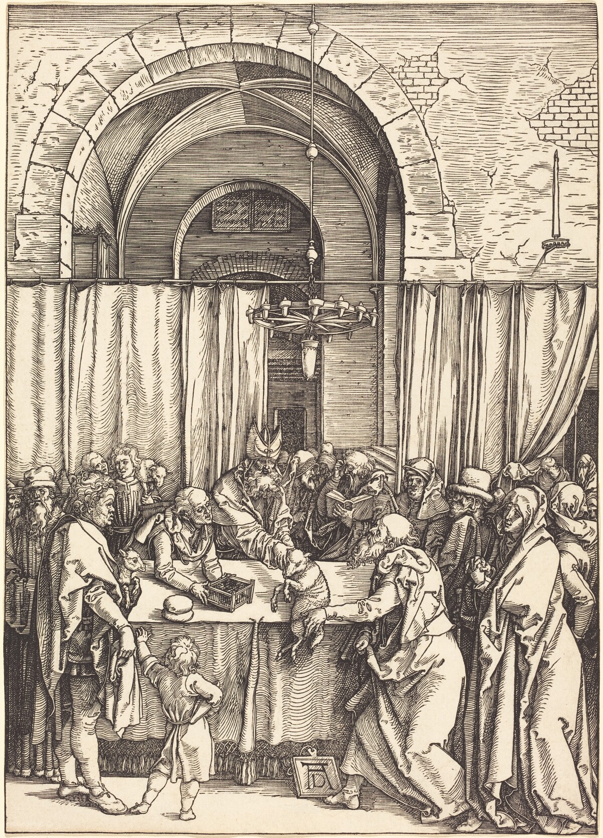 Joachim's Offering Rejected by Albrecht Dürer