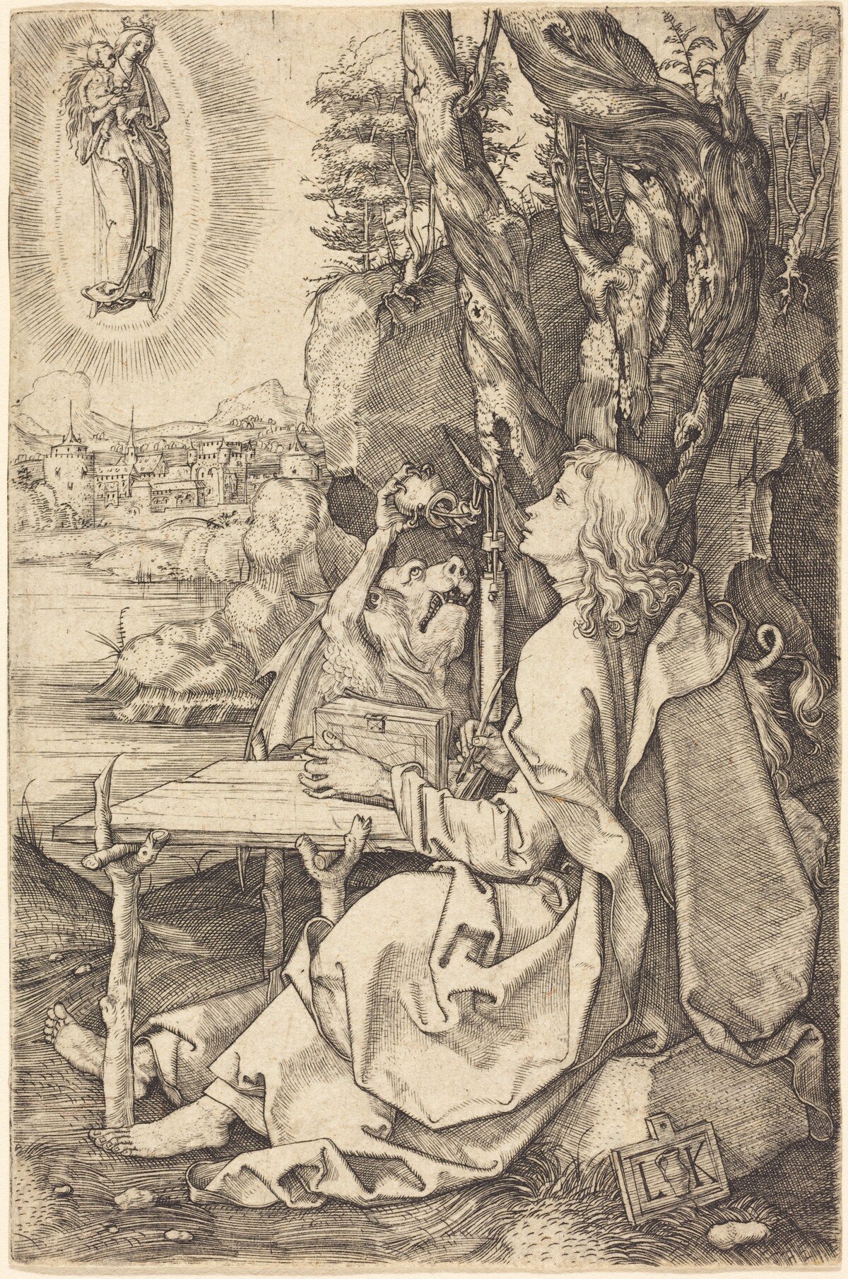 Saint John by Ludwig Krug