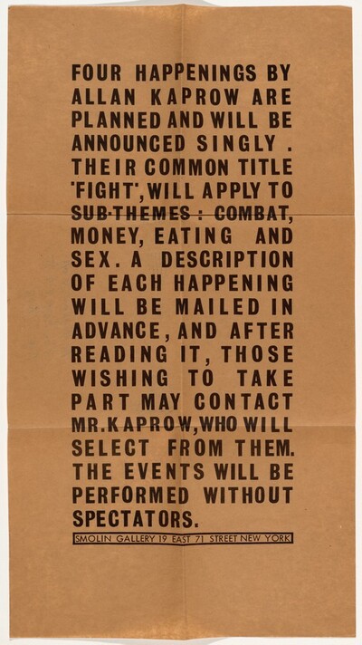 Four Happenings