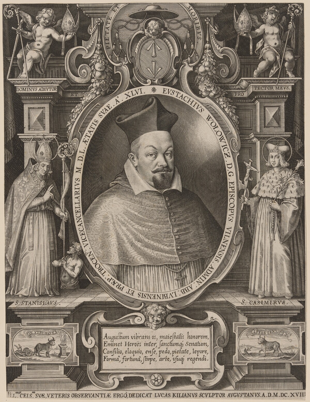 Eustace Wolowicz, Archbishop of Vilna by Lucas Kilian