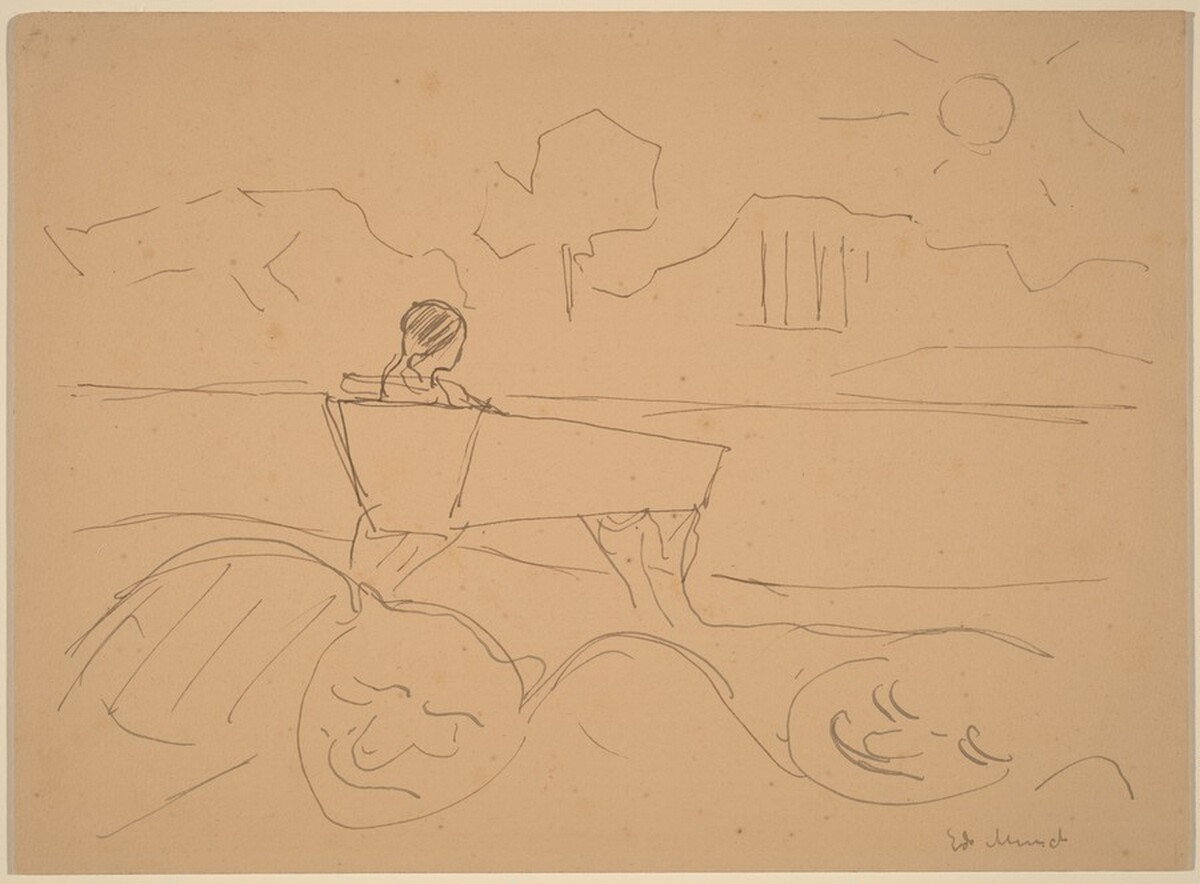 The Land of Crystals by Edvard Munch