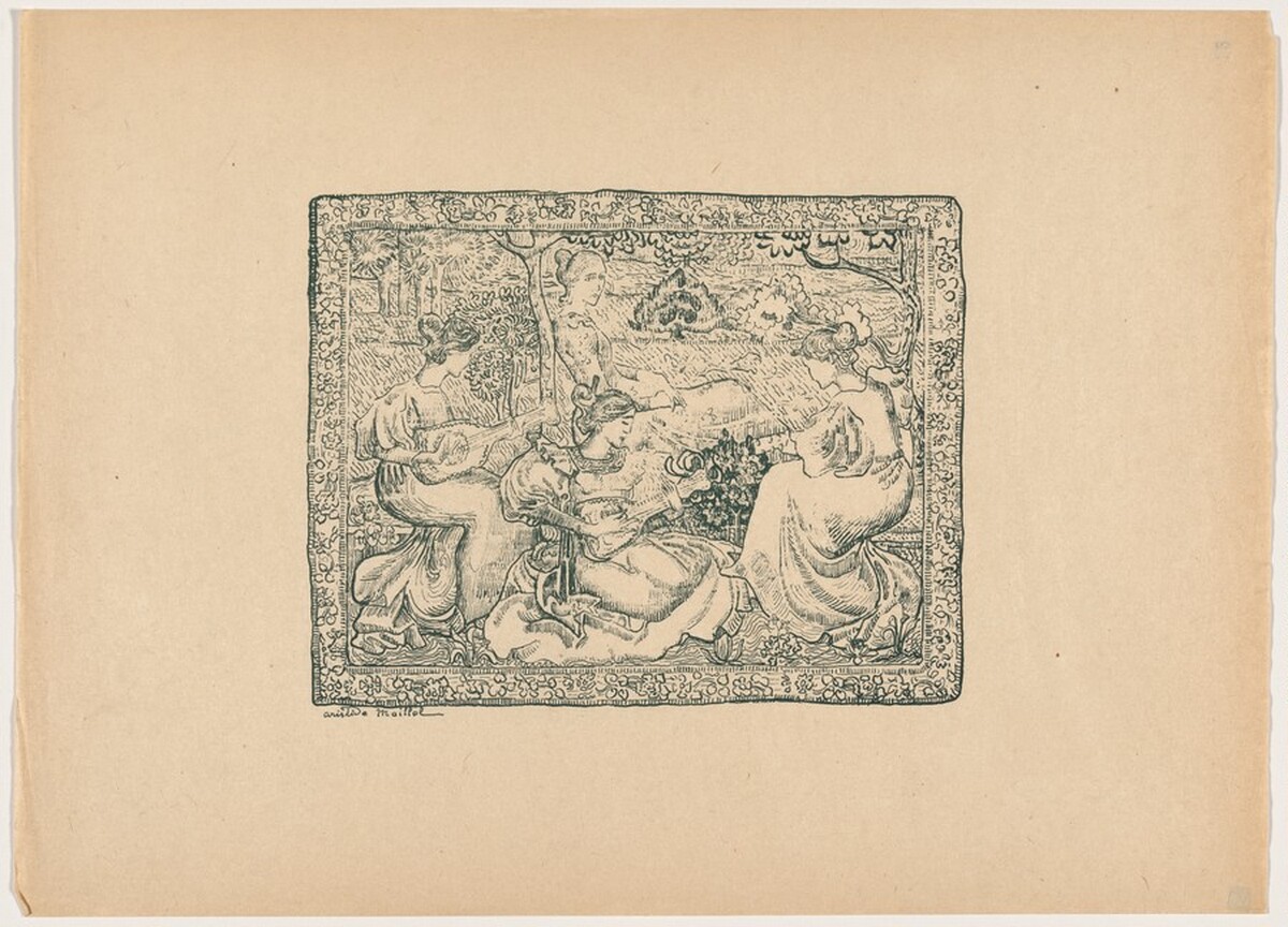 Tapisserie (Tapestry) by Aristide Maillol