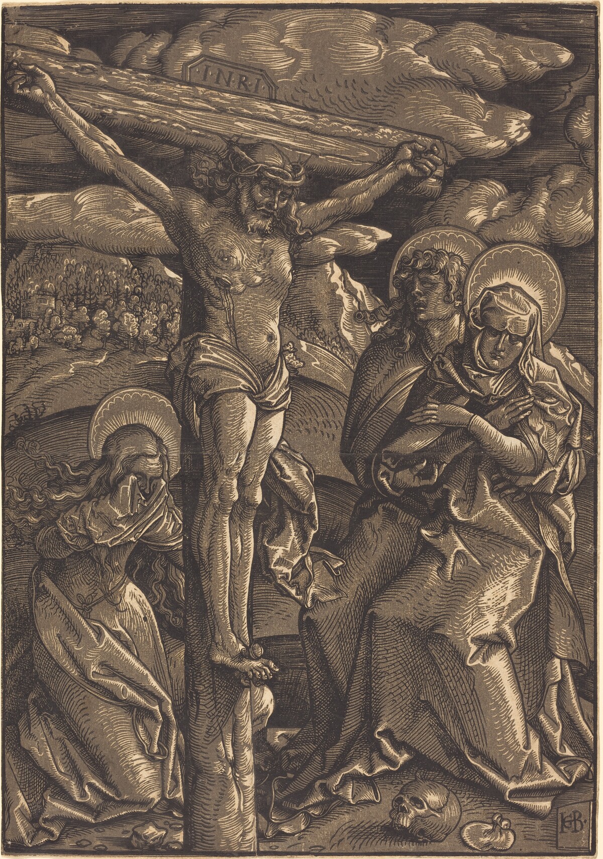 The Crucifixion by Hans Baldung Grien
