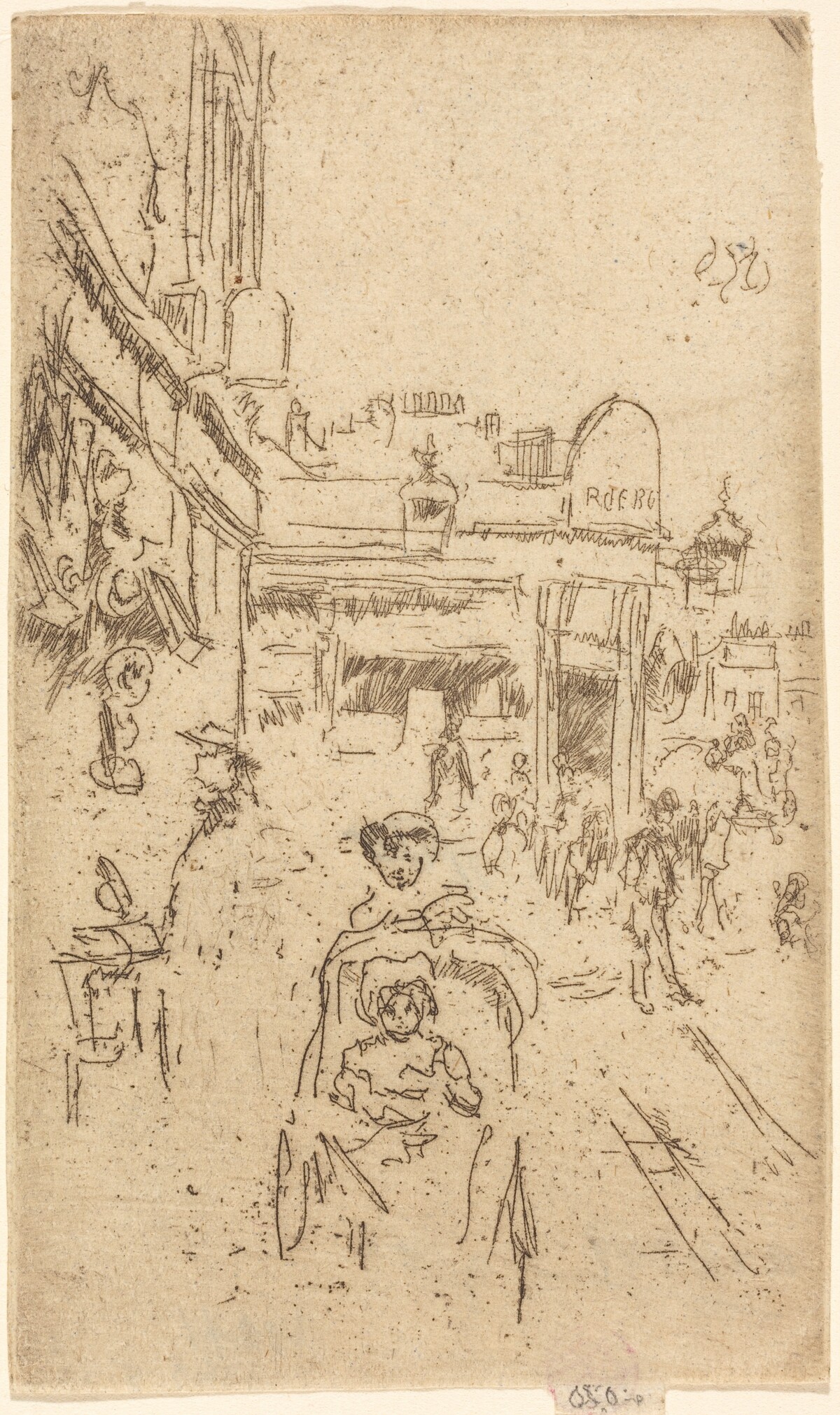 King's Road, Chelsea by James McNeill Whistler