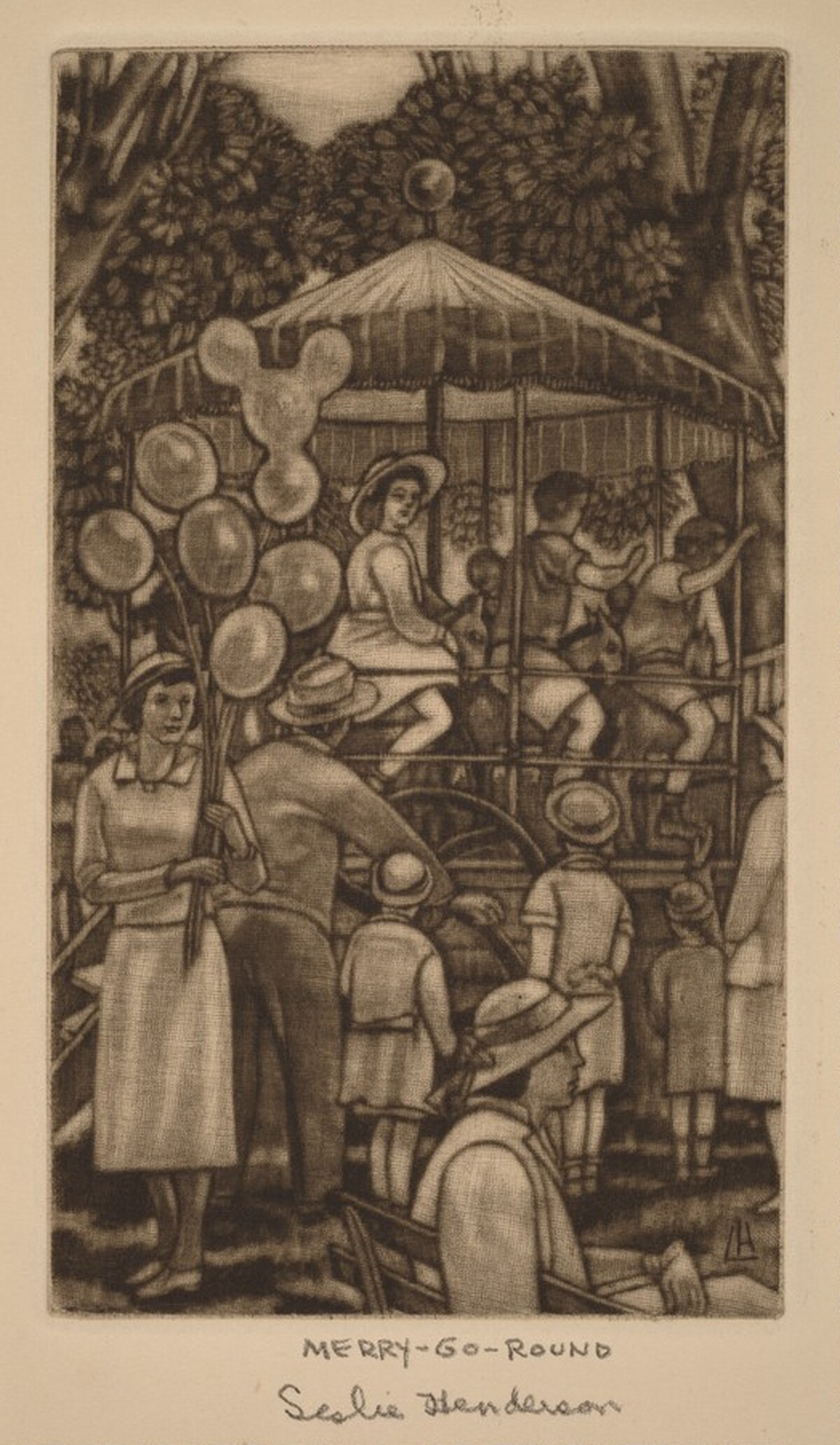 Merry-Go-Round by Leslie Henderson