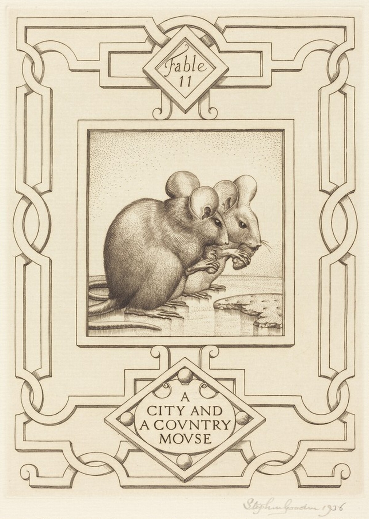 A City and a Country Mouse by Stephen Gooden
