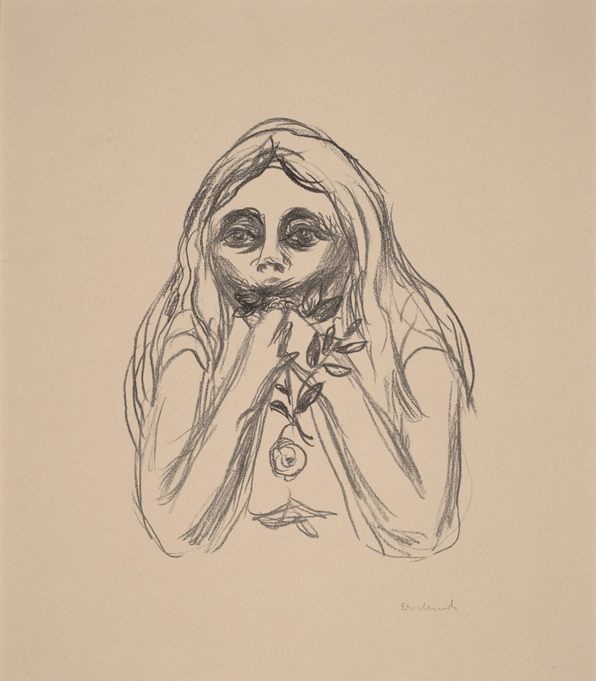 Omega's Eyes by Edvard Munch