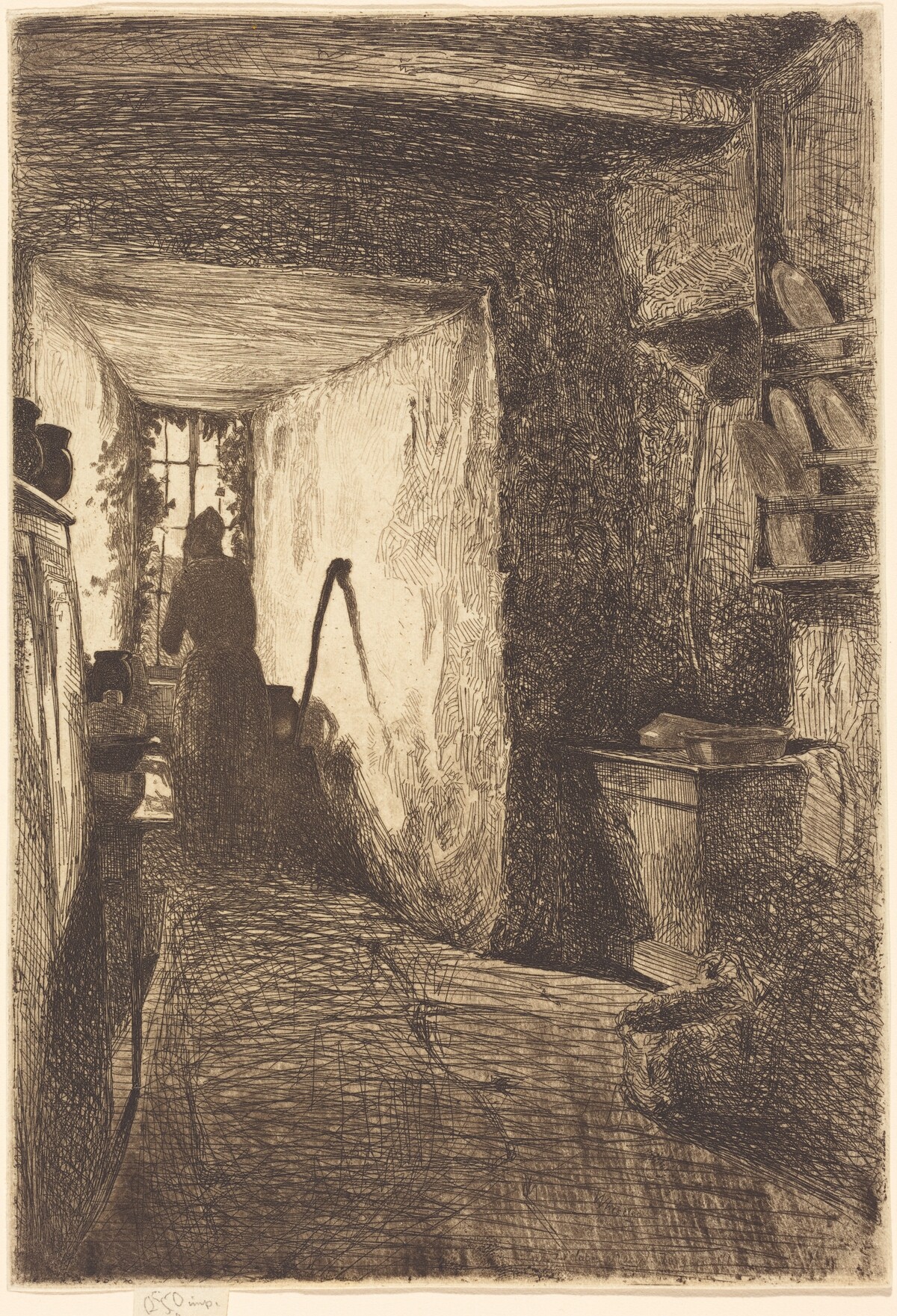 The Kitchen by James McNeill Whistler