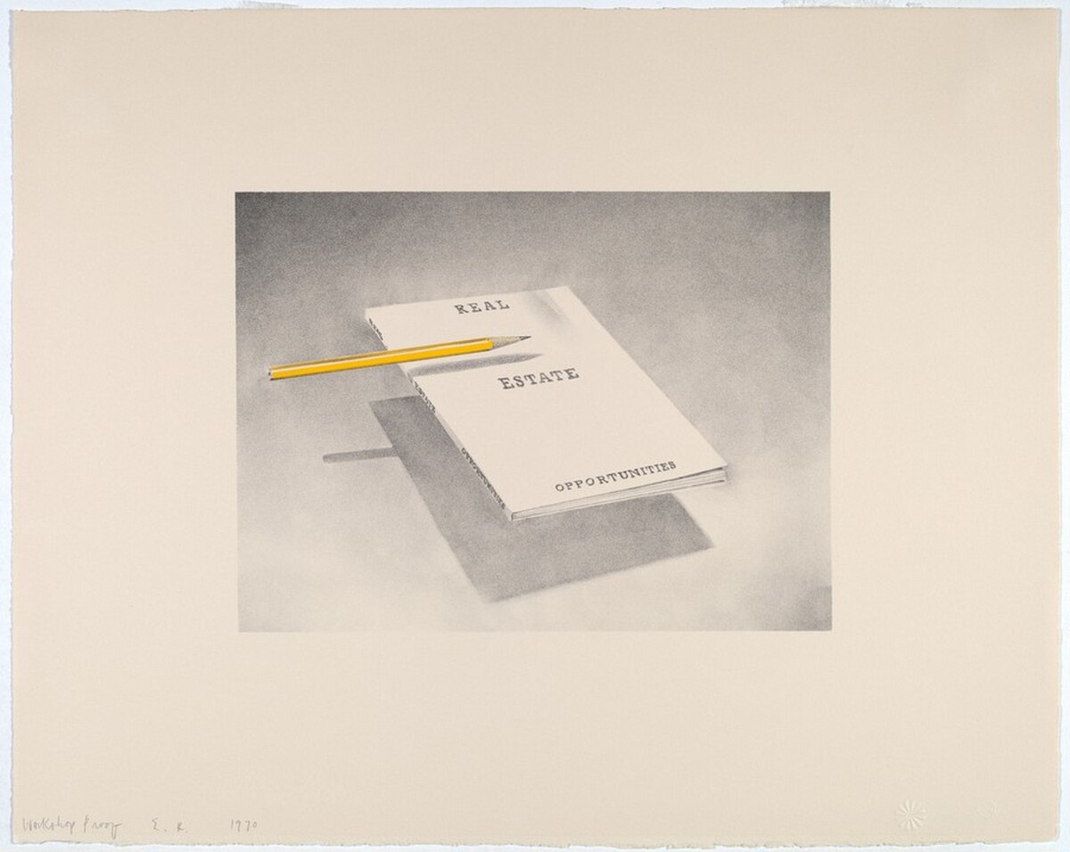 Real Estate Opportunities by Ed Ruscha