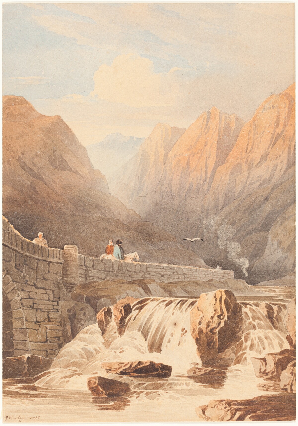 Pont Aberglaslyn by John Varley