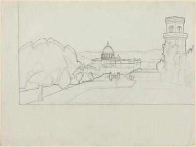 Saint Peter's Seen from the Janiculum Hill, Rome