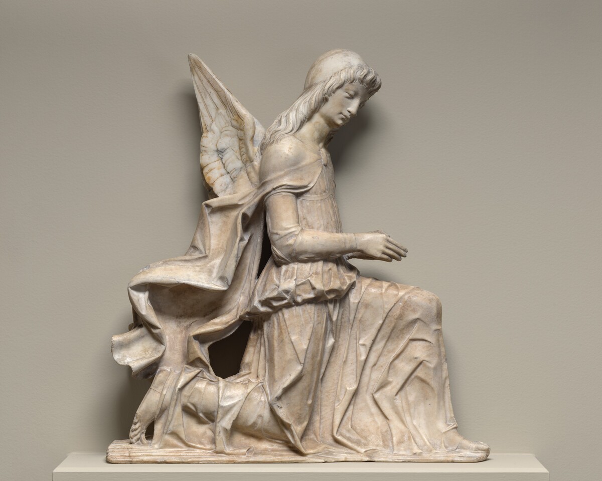 Kneeling Angel by Giovanni Antonio Amadeo