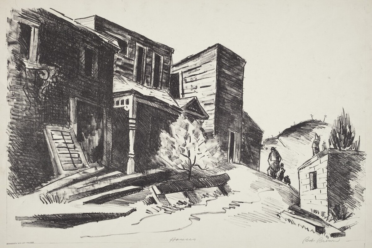 Houses by Robert A. Brown