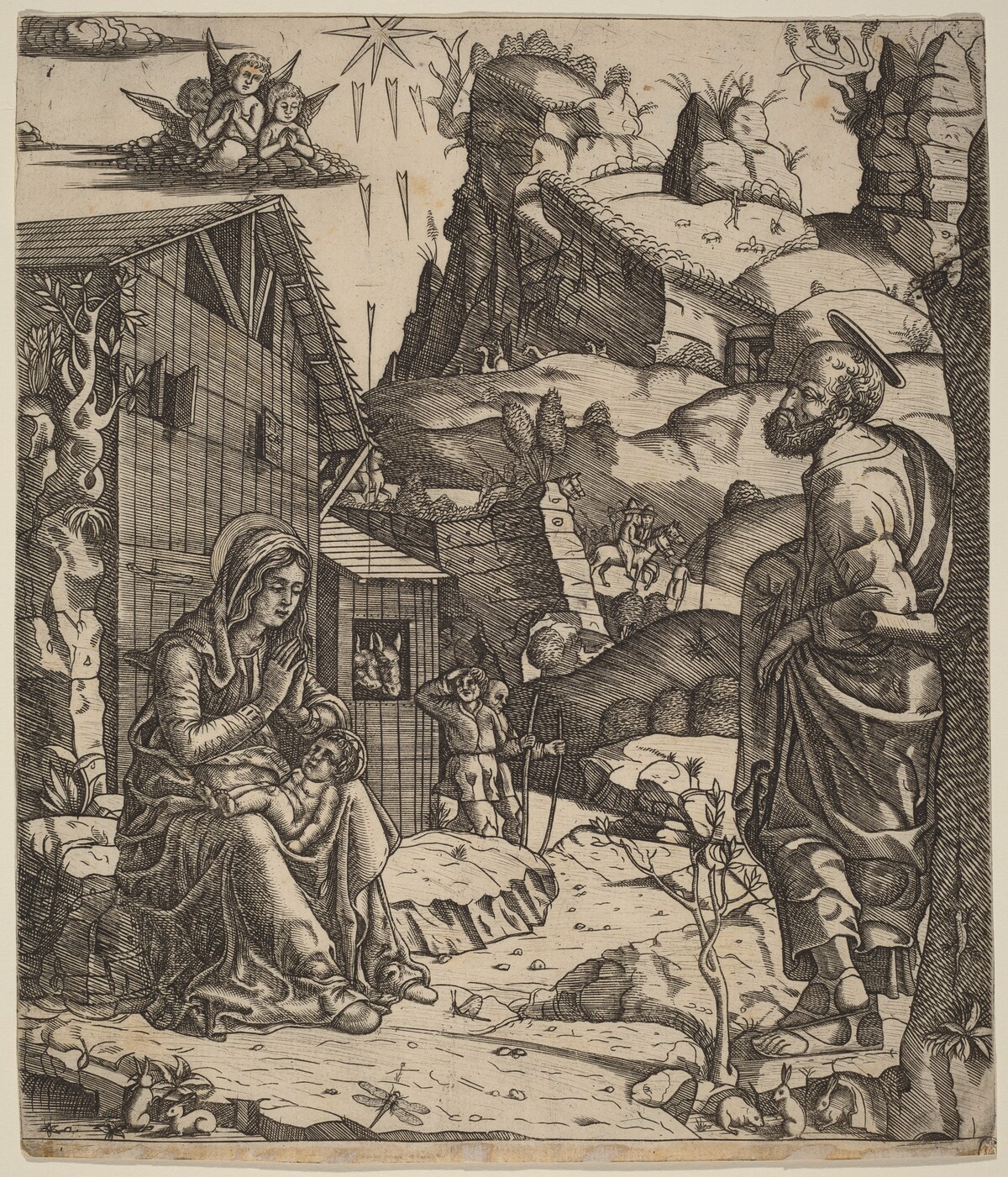 The Nativity by Master I.I.CA