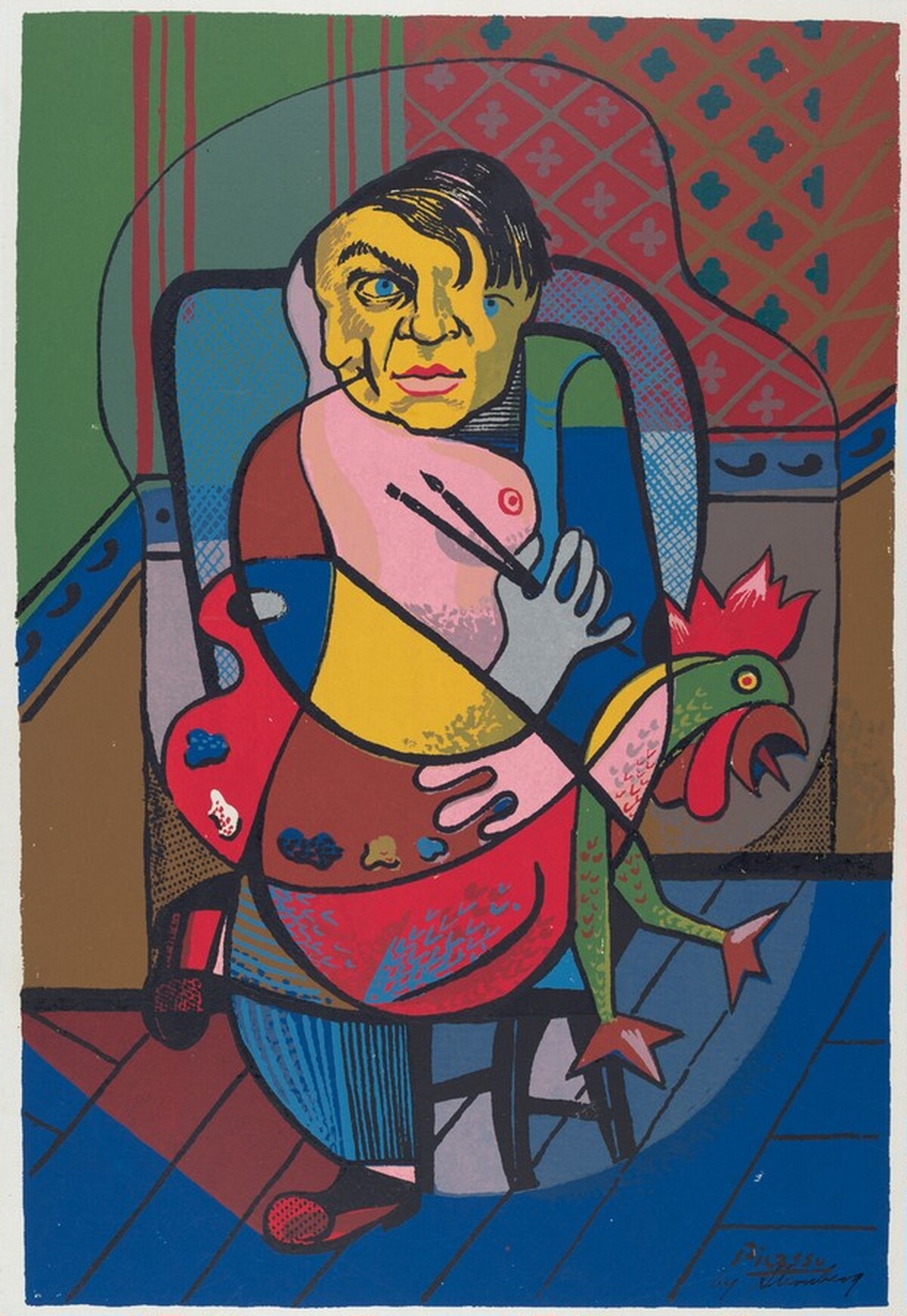 Pablo Picasso by Harry Sternberg