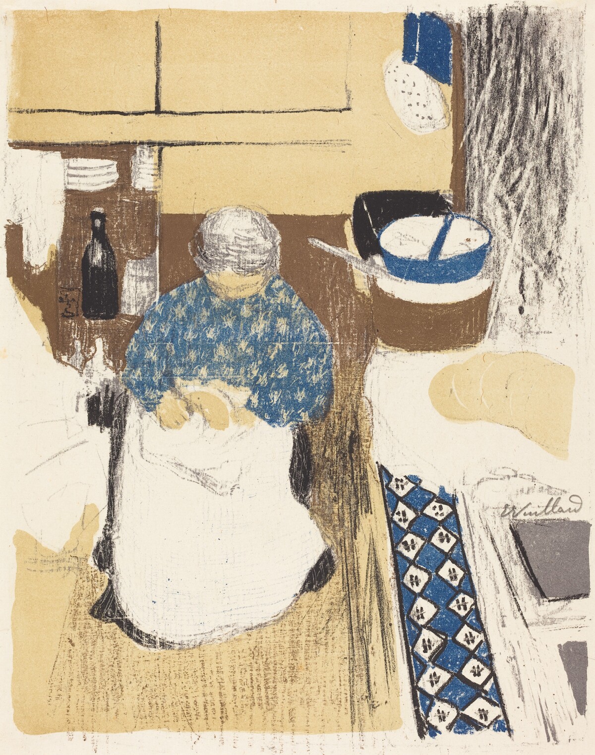 The Cook (La cuisiniere) by Edouard Vuillard