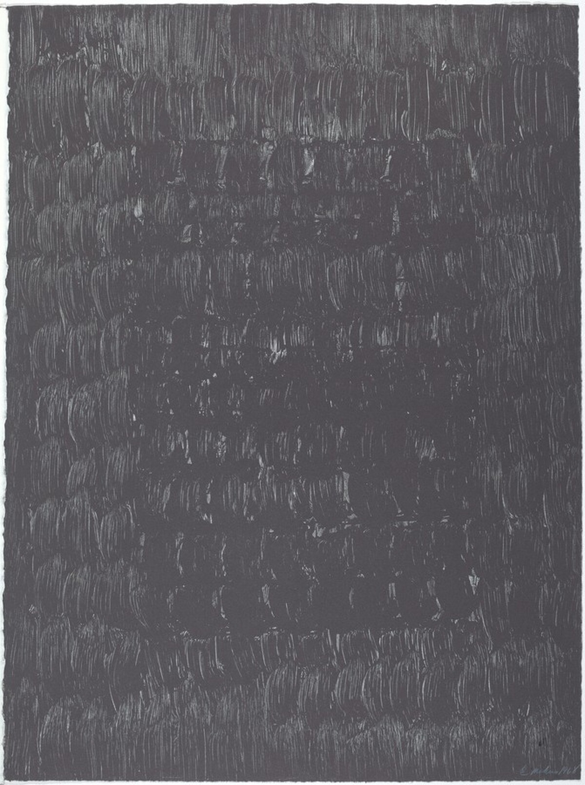Tablet Litho 30 [right sheet] by Eleanore Mikus