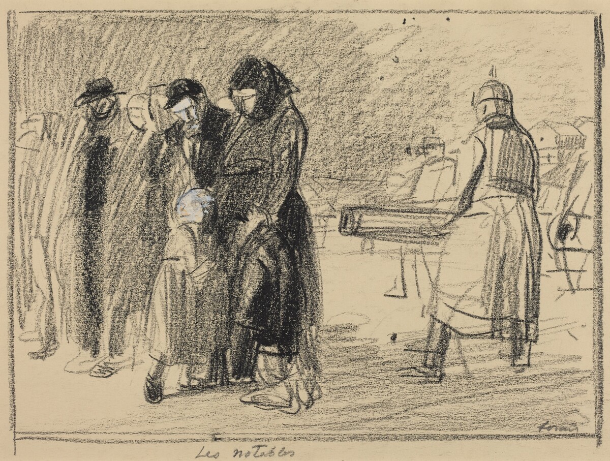 Les notables by Jean-Louis Forain
