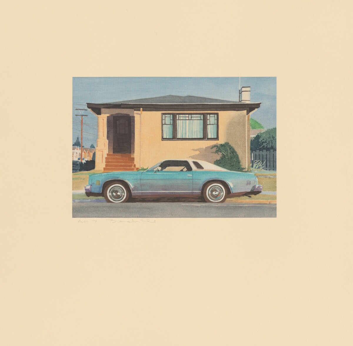 Albany Monte Carlo by Robert Bechtle