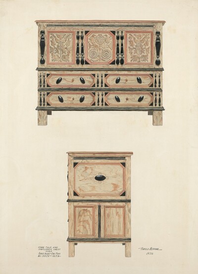 Tulip and Sunflower Chest